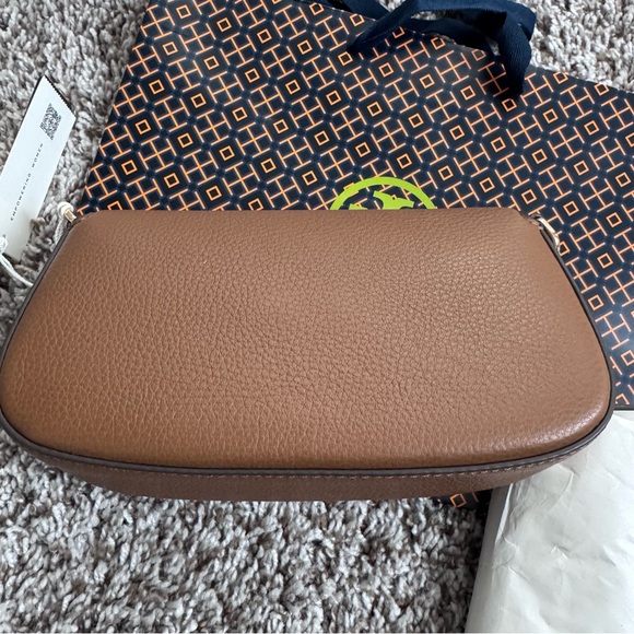 Tory Burch Tan Leather Crossbody Bag - Picture 2 of 9
